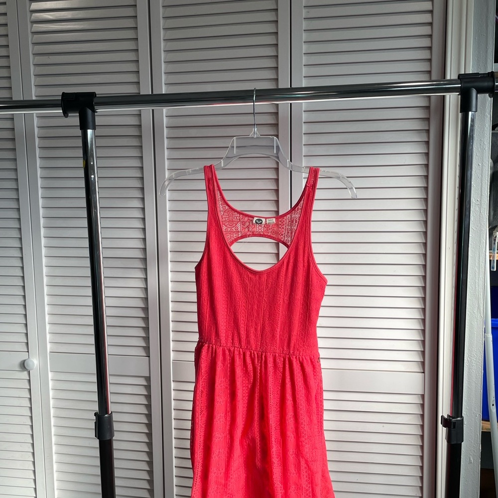 Red Sleeveless Dress